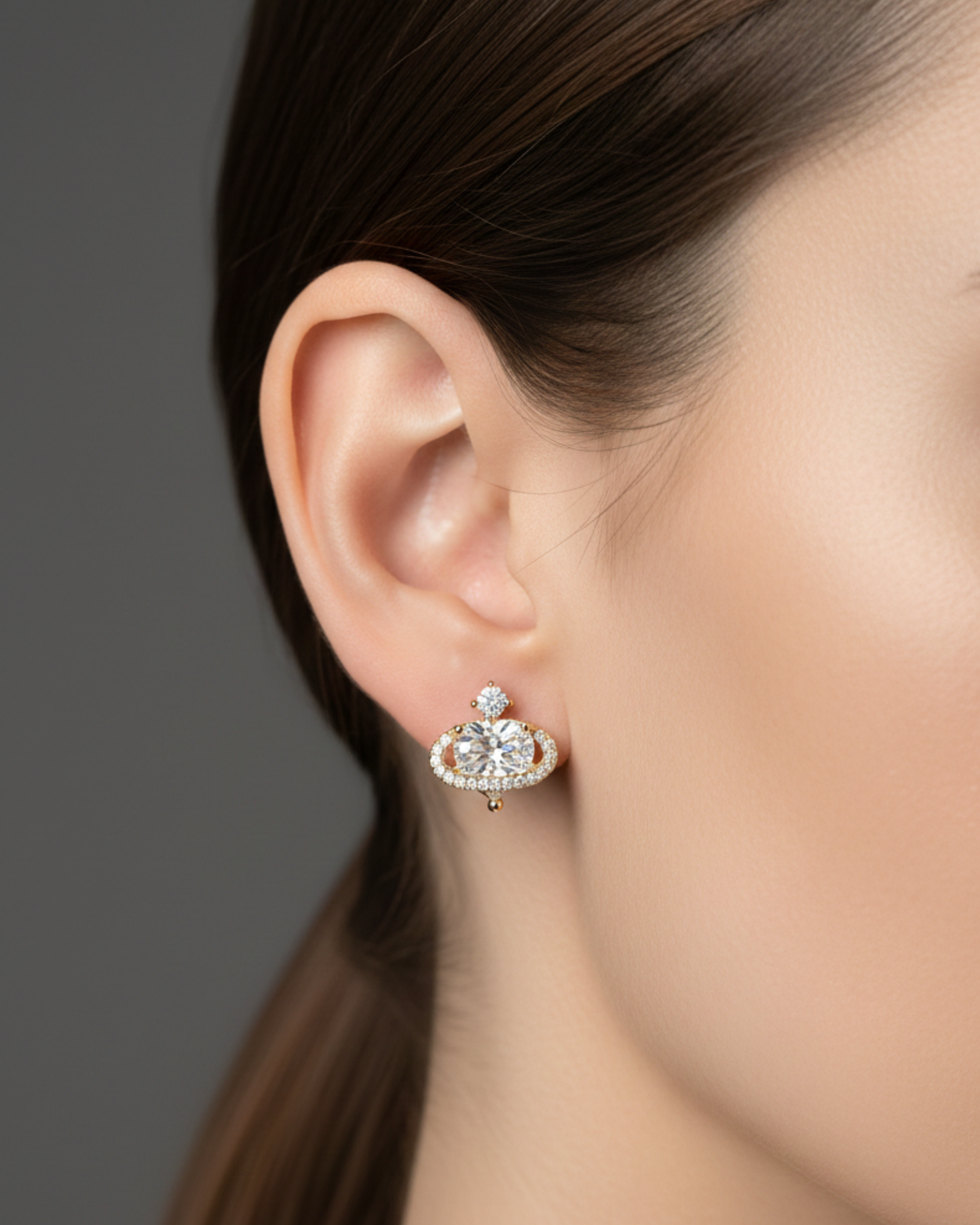 Remi Rose Gold-Plated Earrings | Artisanal Handmade Jewellery