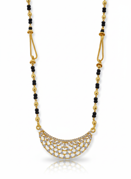 Suhana 18K Gold-Plated Mangalsutra | Artisanal Handmade Jewellery - Artisanal Jewellery