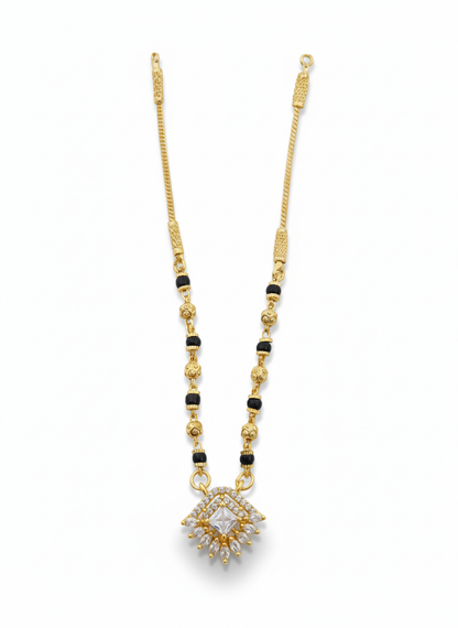Aanya 18K Gold-Plated Mangalsutra | Artisanal Handmade Jewellery - Artisanal Jewellery