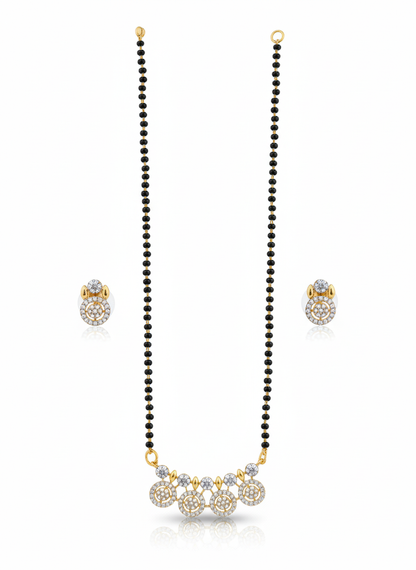 Tripti 18K Gold-Plated Mangalsutra | Artisanal Handmade Jewellery - Artisanal Jewellery