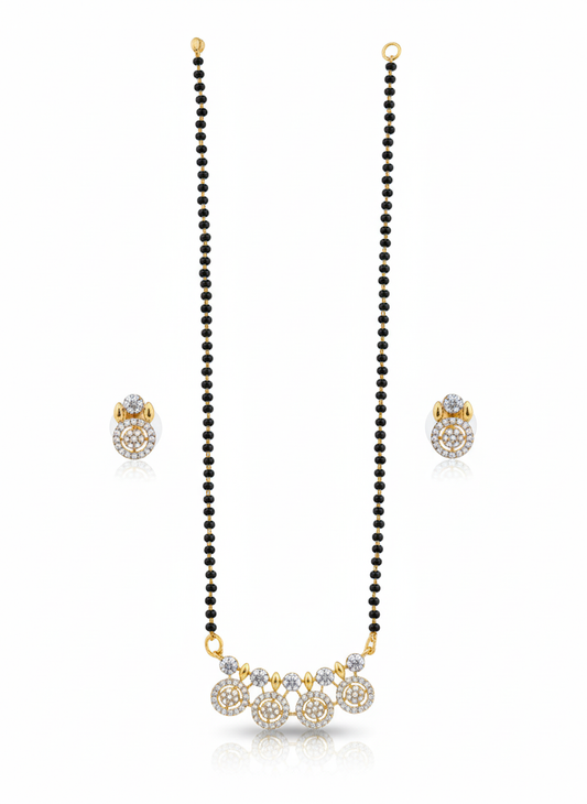 Tripti 18K Gold-Plated Mangalsutra | Artisanal Handmade Jewellery - Artisanal Jewellery