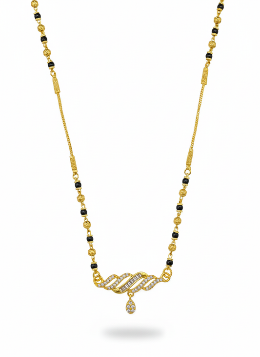 Rihanna 18K Gold-Plated Mangalsutra | Artisanal Handmade Jewellery