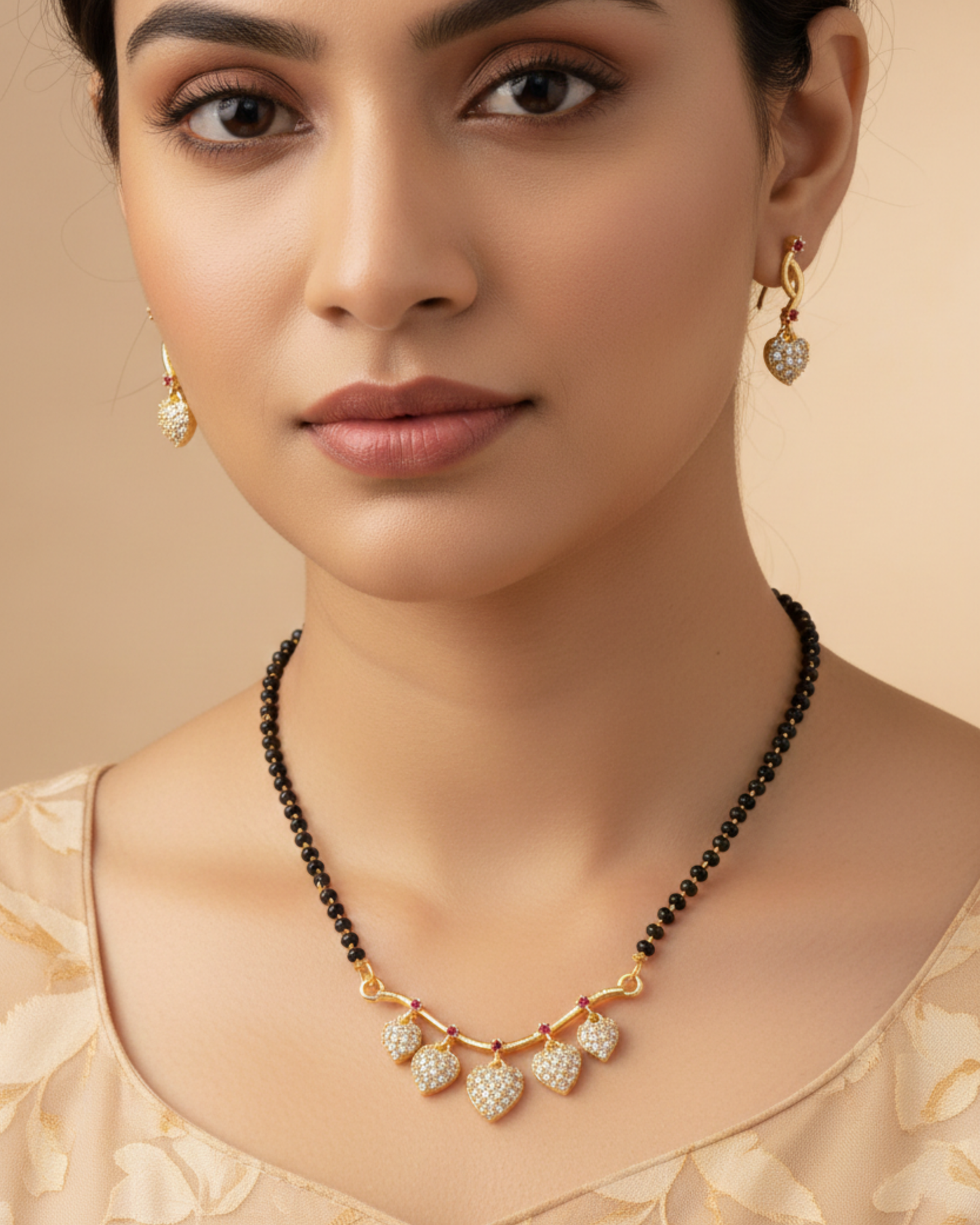 Kanika 18K Gold-Plated Mangalsutra | Artisanal Handmade Jewellery