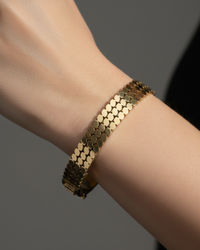Covent Gold Plated Bracelet Kada | Artisanal Handmade Jewellery
