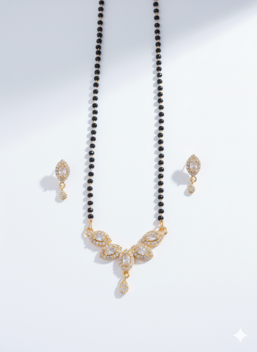 Wale Rose Gold Mangalsutra | Artisanal Handmade Jewellery